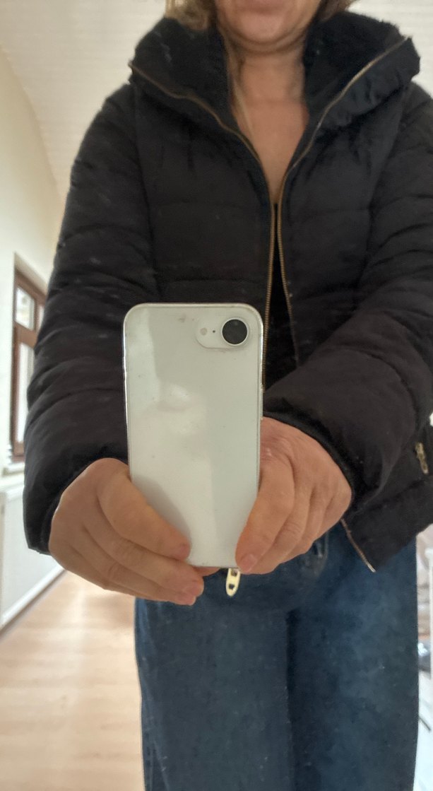 Siyah Kadın Kışlık Fermuarlı Mont - Görsel 5