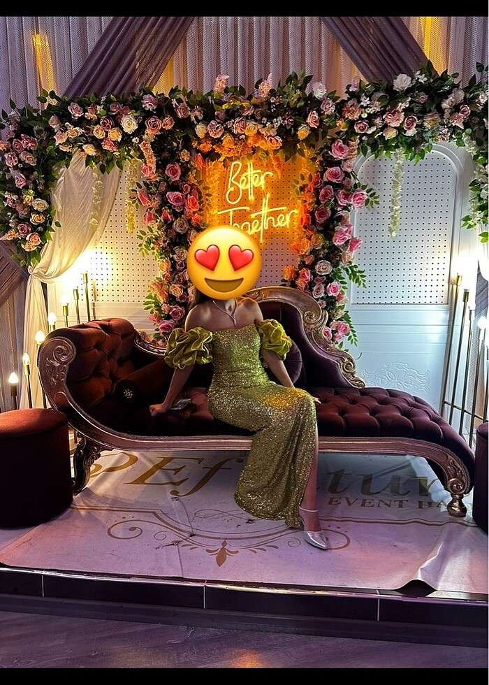 Taç abiye payetli - Görsel 2