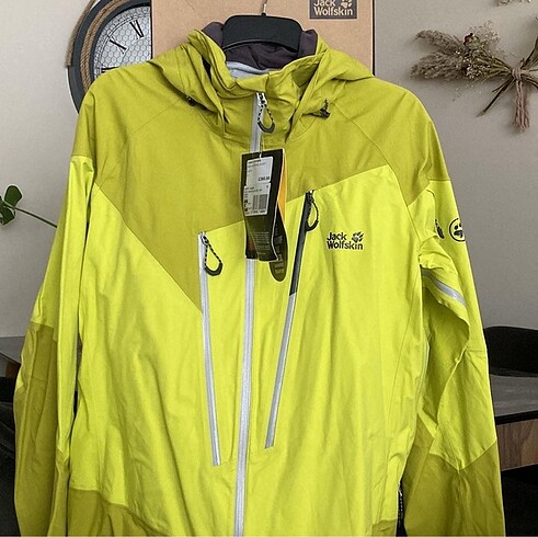 Jack wolfskin ultra lüx yağmurluk rüzgar geçirmez ceket