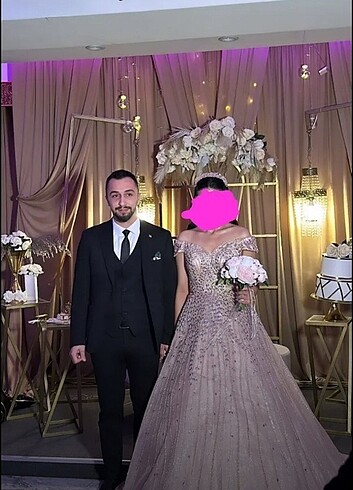Diğer Nişan Elbisesi 38 Beden Taşlı