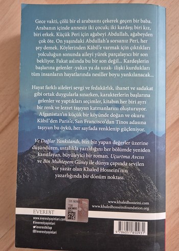  Ve Dağlar Yankılandı - Khaled Hosseini