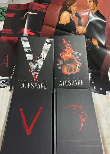 Ateşpare - Ceren Melek Roman Seti - Görsel 2