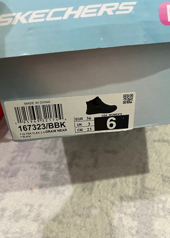 Skechers Siyah Dolgu Topuklu Spor Ayakkabı - Görsel 5