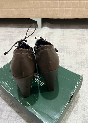 Kahverengi vintage kadın botu - Görsel 5