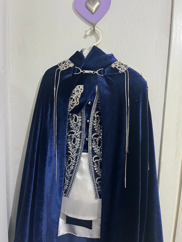 Yiğit sünnet Lacivert Nakışlı Erkek Çocuk Sünnet Kıyafeti - Görsel 3