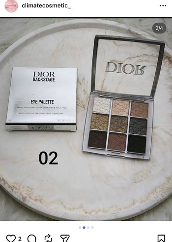 Dior Backstage Göz Farı Palet - Görsel 2
