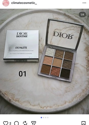 Dior Backstage Göz Farı Palet - Görsel 3