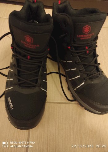 Siyah Erkek Outdoor Kauçuk Bağcıklı Bot - Görsel 3