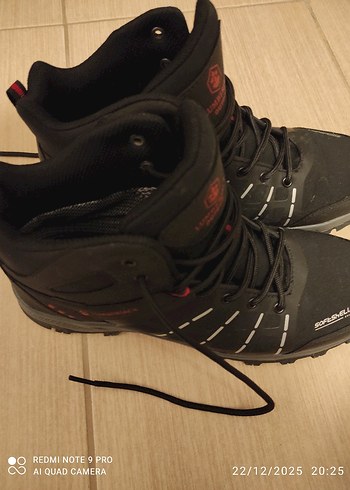 Siyah Erkek Outdoor Kauçuk Bağcıklı Bot - Görsel 4