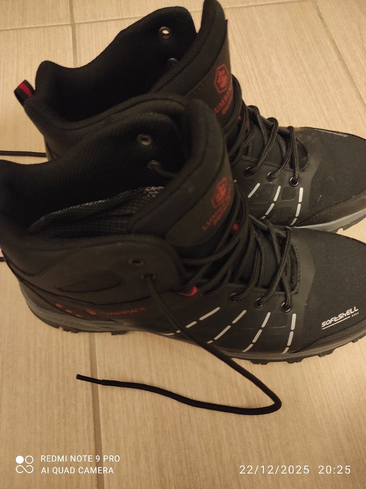 Siyah Erkek Outdoor Kauçuk Bağcıklı Bot - Görsel 4