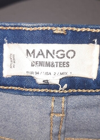 34 Beden Mango pantolon 