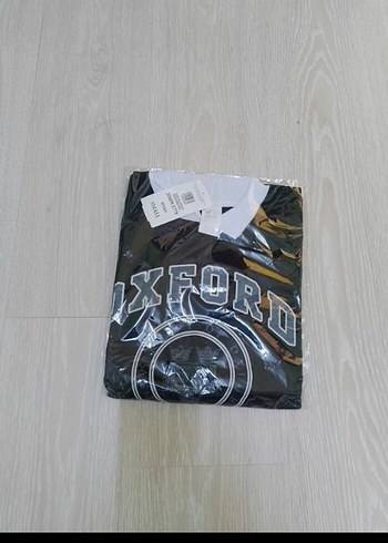 Diğer Siyah Oxford University Baskılı Sweatshirt