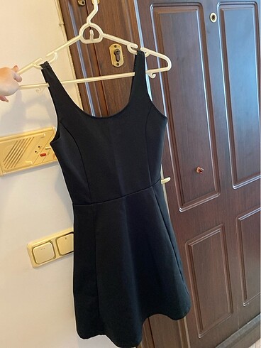 H&M Siyah Günlük Elbise