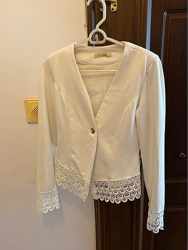 Diğer Dantel detaylı blazer