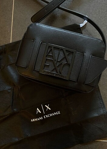 Beden siyah Renk Armani exchange çanta