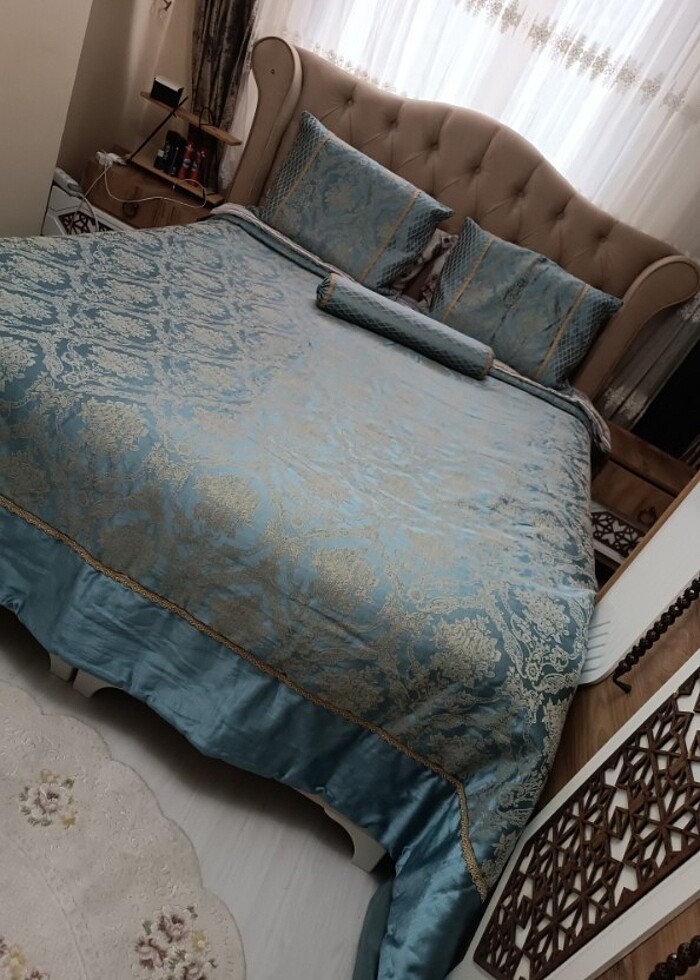 Karaca yatak örtüsü  - Görsel 4