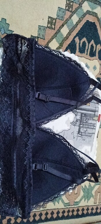 diğer Beden lacivert Renk Seksi dantelli iç çamaşır modelleri bralet sütyenler