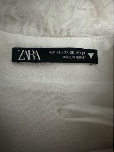 Zara Zara beyaz elbise