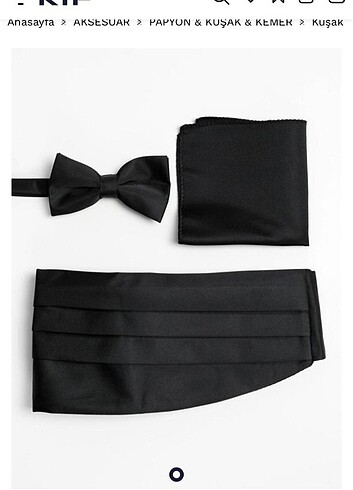 Gömlek Ve Papyon kuşak seti - Görsel 2