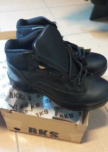 Erkek Siyah Tokalı Biker Bot - Görsel 6