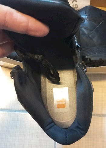 Erkek Siyah Tokalı Biker Bot - Görsel 4