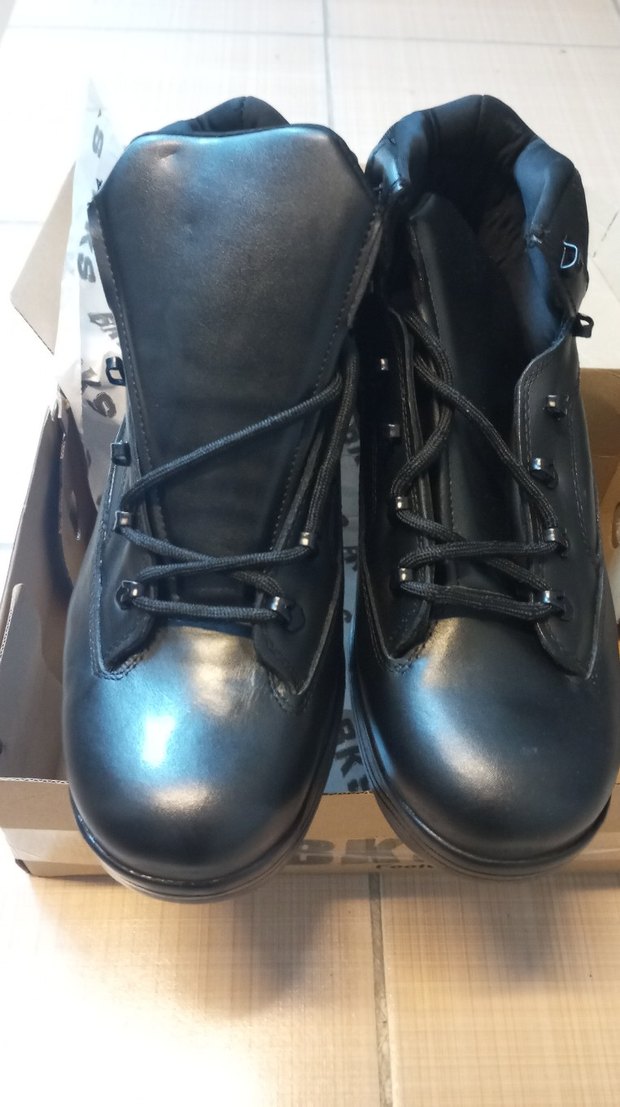 Erkek Siyah Tokalı Biker Bot - Görsel 5