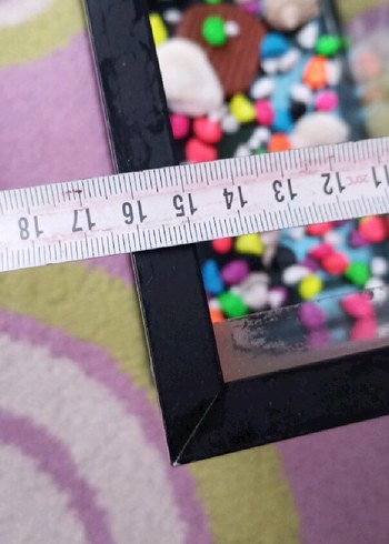 Renkli Dekoratif Cam Akvaryum - Görsel 4