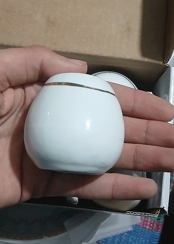 Diğer Beyaz Puanlı Seramik Tuzluk Seti
