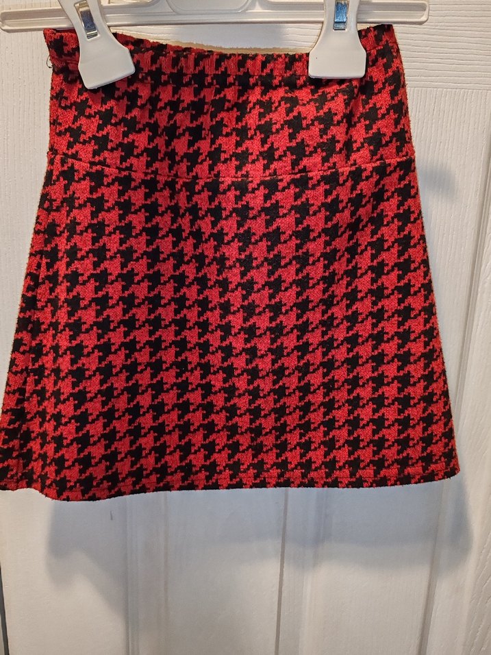 Kırmızı Desenli Kız Çocuk Ceket takım - Görsel 2