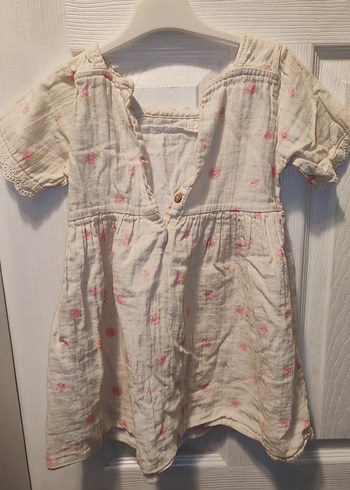 LC Waikiki LCW Kız Çocuk Keten Elbise