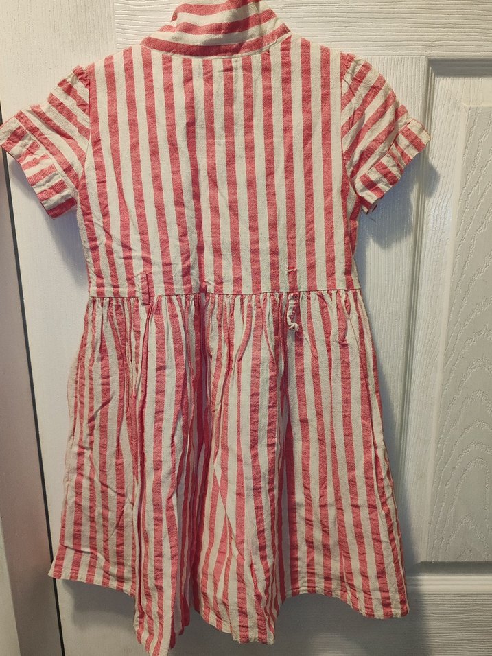 Astarlı gömlek elbise - Görsel 4