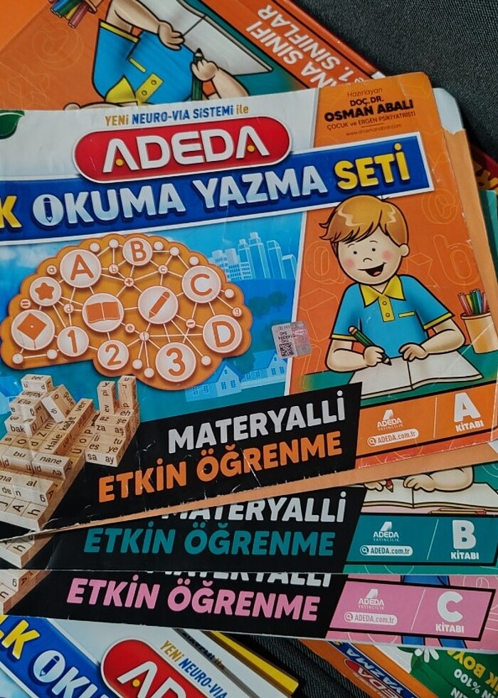 Adeda Osman Abalı İlk Okuma Yazma Seti 29+1 - Görsel 4