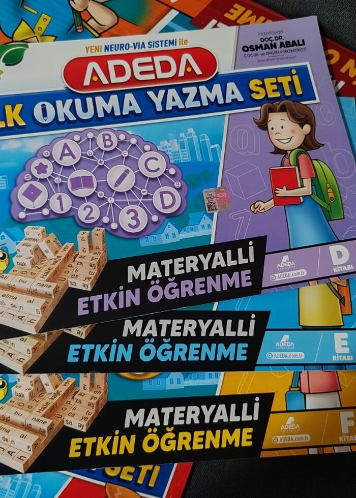Adeda Osman Abalı İlk Okuma Yazma Seti 29+1 - Görsel 5