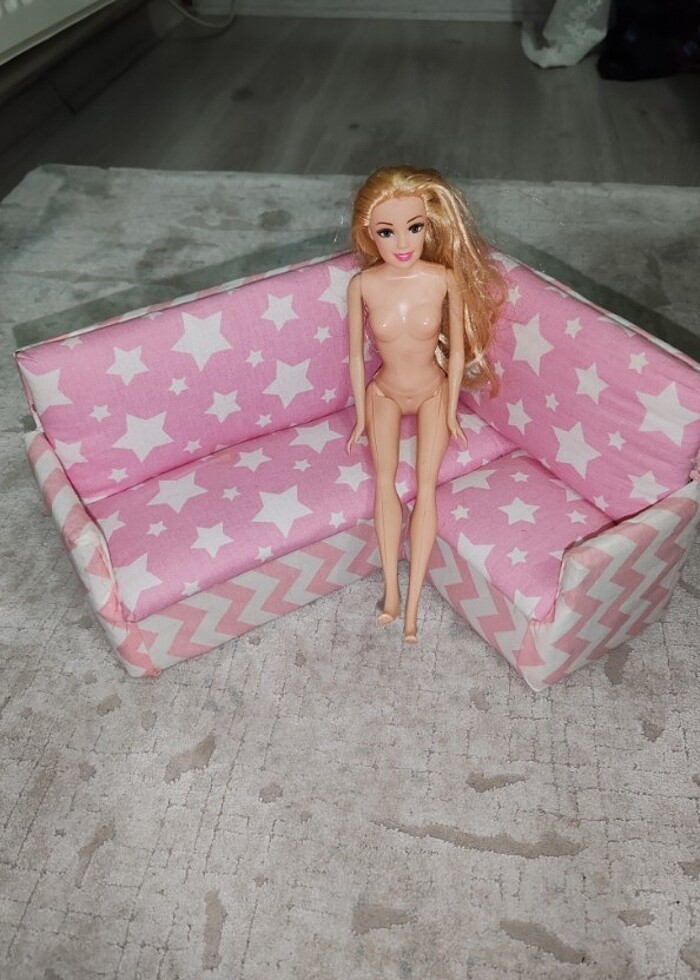 Barbie Köşe Koltuk  - Görsel 5