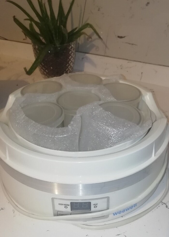 Weewell aile boyu yoğurt makinesi  - Görsel 3