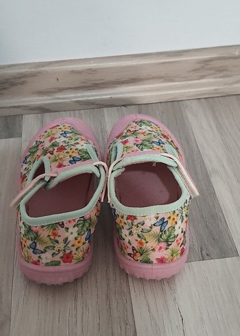 27 Beden pembe Renk Gezer pembe Sandalet panduf ilk adim 27 numara