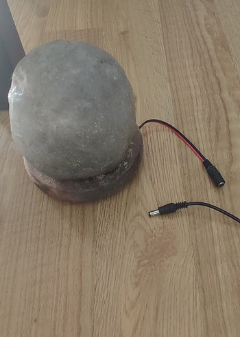 Diğer Gri Dekoratif Elektrikli Tuz Lambası