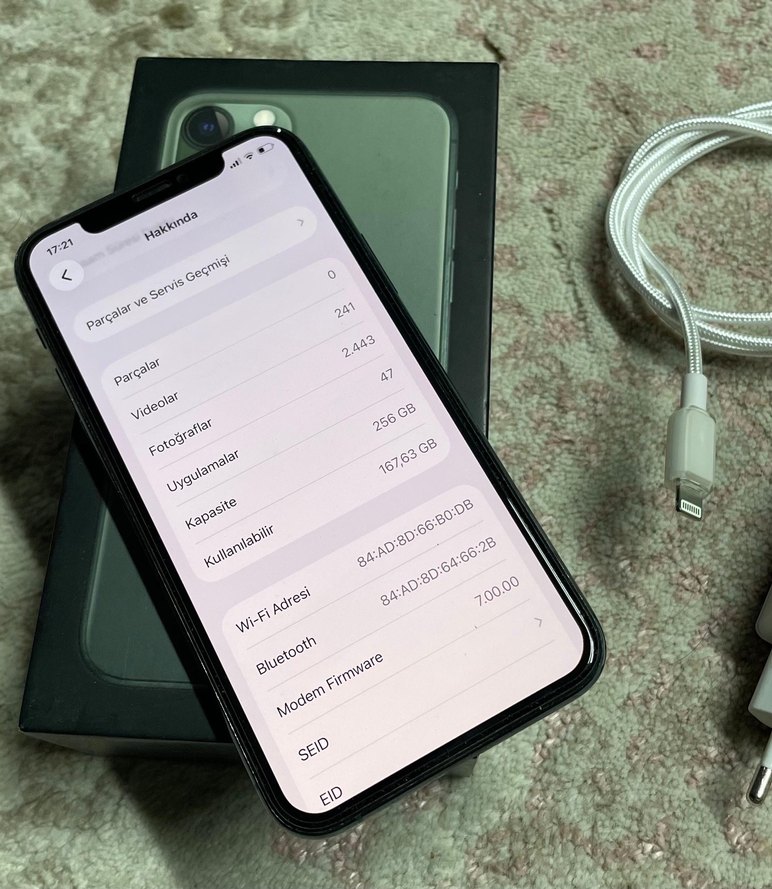İPhone 11 Pro 256GB TR Kutulu Aksesuarlı Temiz - Görsel 2