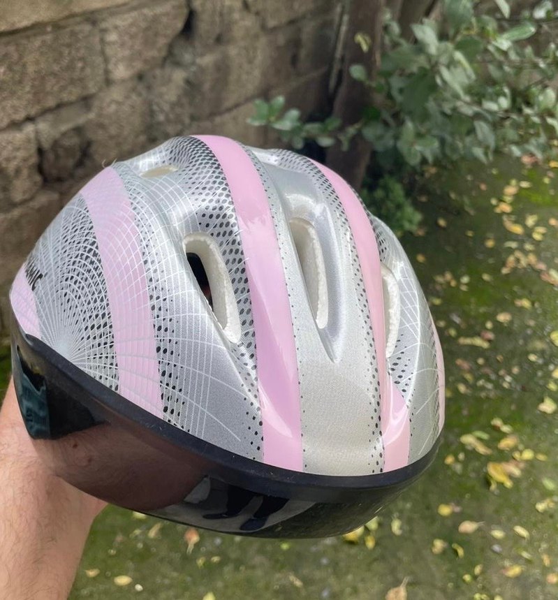 Çocuk bisiklet scotter paten Kaskı XS Beden - Görsel 4