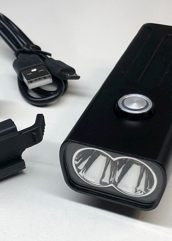 Bisiklet Ön Işık Metal Kasa Sıfır Kutusunda - Görsel 2