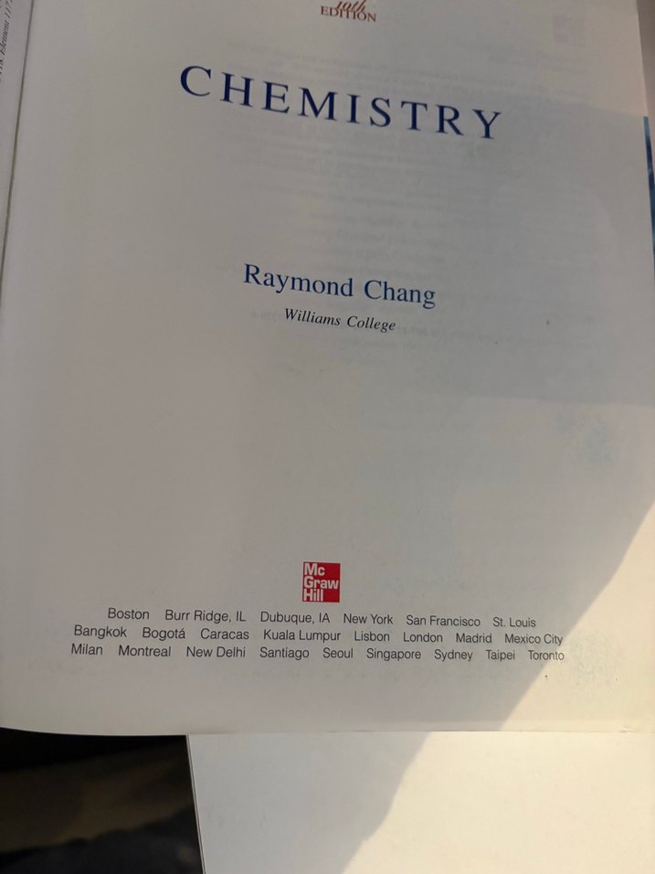 Chemistry Raymond Chang 10. Baskı Ders Kitabı - Görsel 2