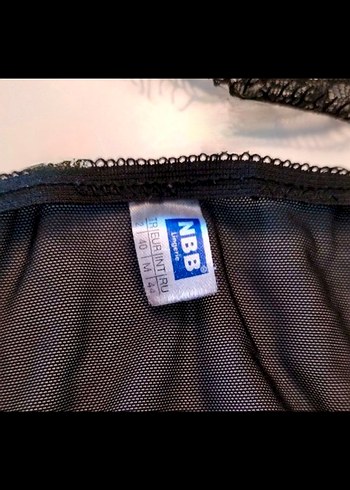 Siyah Gotik Dantel Midi Sütyen Külot Takımı - Görsel 4