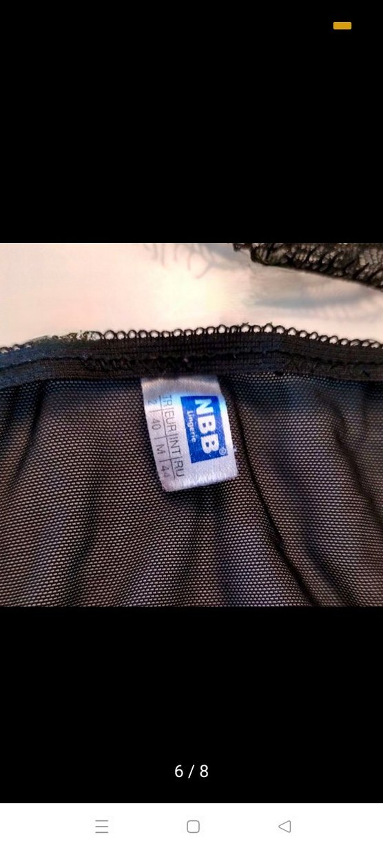 Siyah Gotik Dantel Midi Sütyen Külot Takımı - Görsel 4