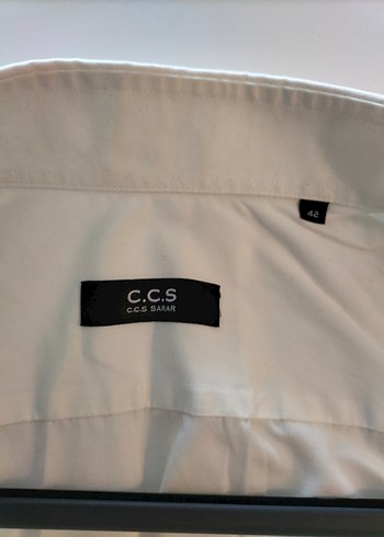 SARAR Erkek Beyaz Gömlek 42 beden - Görsel 2