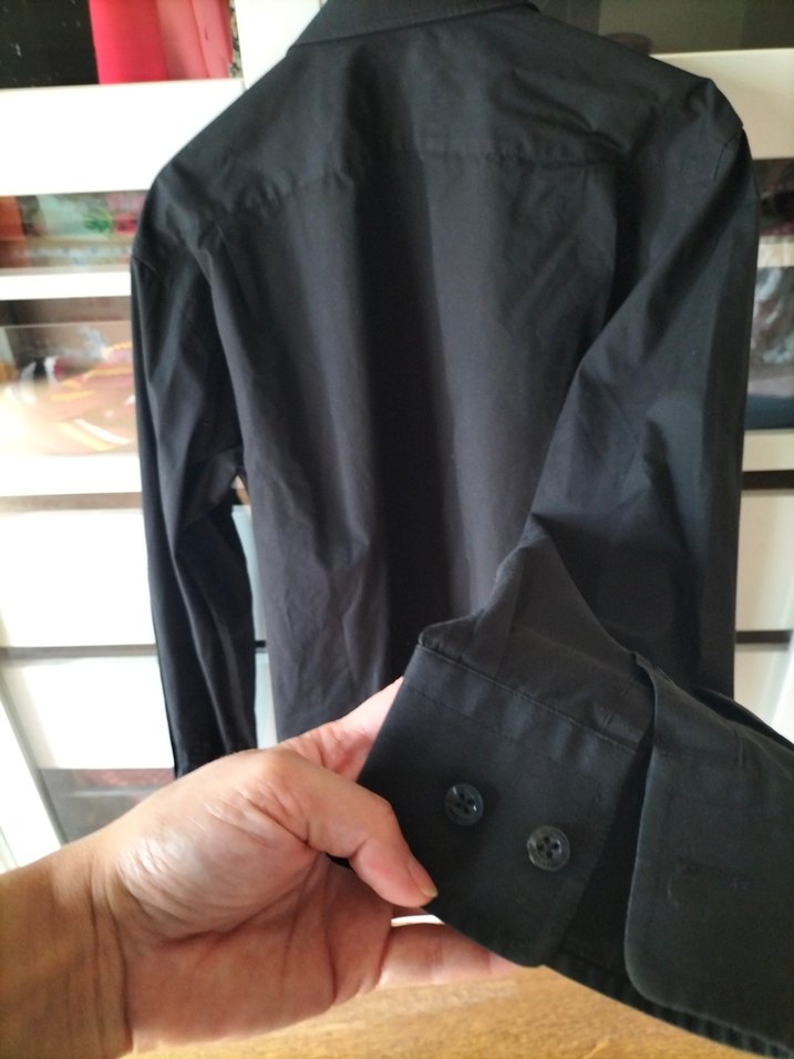 C.C.S SARAR Erkek Siyah Gömlek - Görsel 3