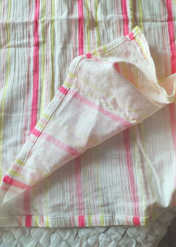 Kız Çocukları İçin Bohem V Yaka Ponço - Görsel 5