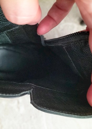 HOTİÇ Siyah Deri Stiletto Bot - Görsel 5