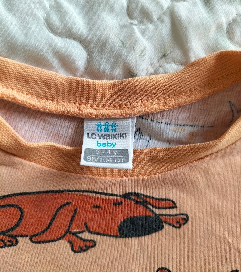 Erkek/Kız Çocuk Tişört 3-4 Yaş - Görsel 2