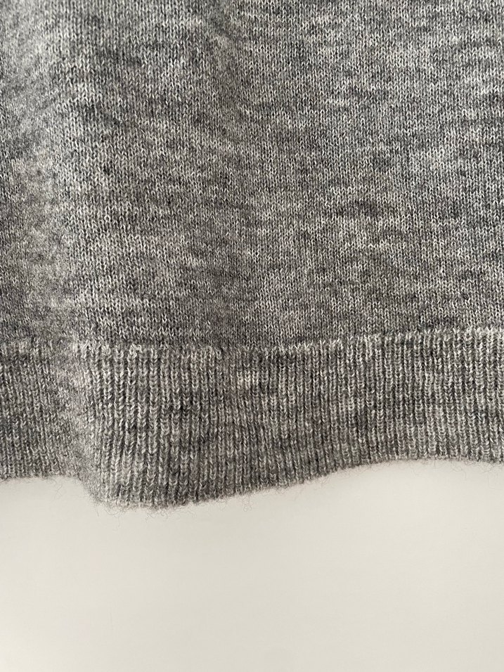 Mango gri kazak yeni - Görsel 3