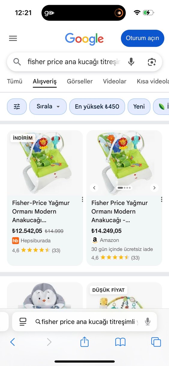 Fisher Price Yağmur Ormanı Ana Kucağı - Görsel 2